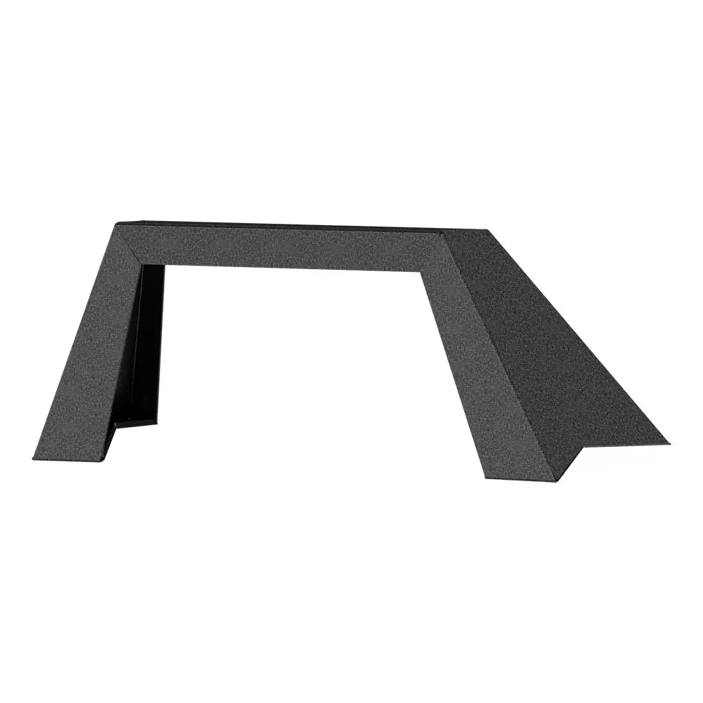 TrailChaser Jeep Wrangler Aluminum Front Bumper Angular Brush Guard