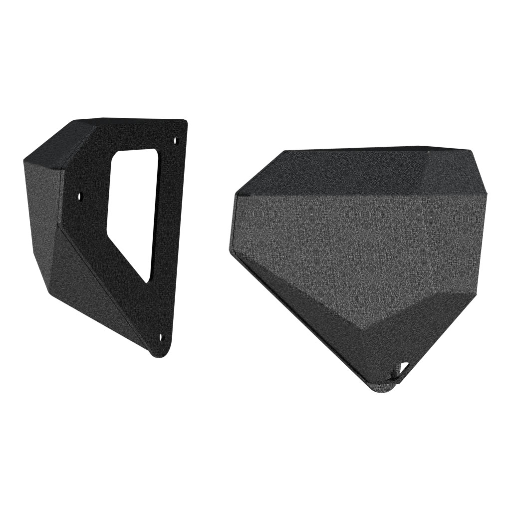 TrailChaser Jeep Wrangler, Gladiator Aluminum Front Bumper Corners