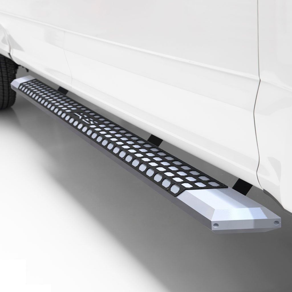 AdvantEDGE 5-1/2" x 91" Chrome Aluminum Side Bars, Select Chevrolet, GMC