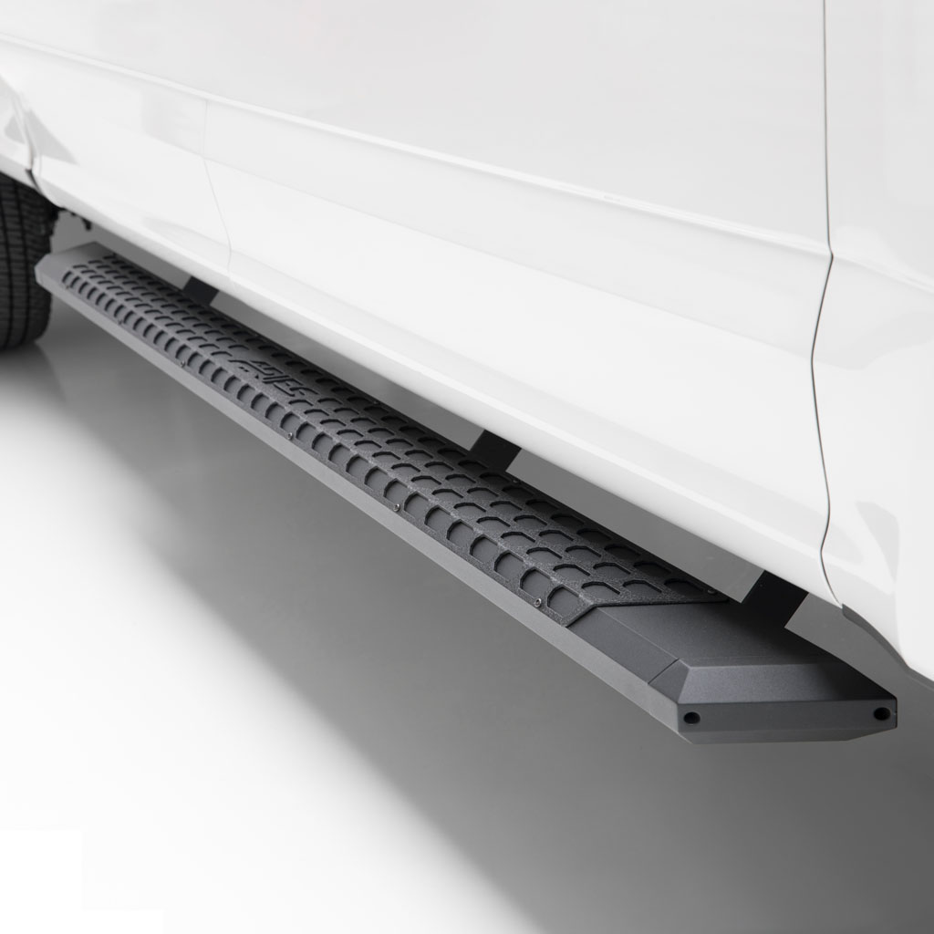 AdvantEDGE 5-1/2" x 91" Black Aluminum Side Bars, Select Ram 2500, 3500