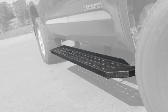 ARIES side bars running steps nerf bars are ideal for style and utility for your truck or SUV.